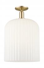 Innovations Lighting 716-1C-CB-G559-12GWH - Bridal Veil - 1 Light - 12 inch - Champagne Bronze - Semi-Flush Mount