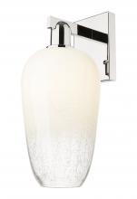 Innovations Lighting 716-1W-PN-G484-7OP - Brookhaven Flute - 1 Light - 6 inch - Polished Nickel - Sconce