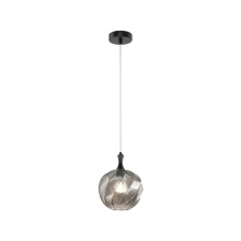 Matteo Lighting C30902MBSM - Eesha Matte Black Pendant