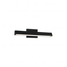 Matteo Lighting W64918MB - Isosceles Matte Black Vanity