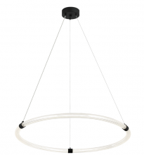 Matteo Lighting C34832MB - Inkara Matte Black Pendant