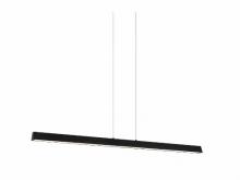 Matteo Lighting C64945MB - Isosceles Matte Black Chandelier