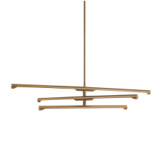 Matteo Lighting C31490AG - Novelle Aged Gold Brass Pendant