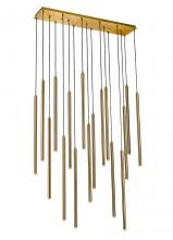 Avenue Lighting HF2802-AB - Filmore Ave. 17 Light Multiport Pendant