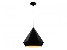 Avenue Lighting HF9115-BK - Doheny Ave. 1 Light Pendant