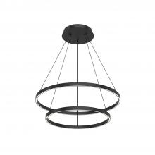Kuzco Lighting Inc CH87232-BK - Cerchio 32-in Black LED Chandeliers
