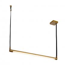 Kuzco Lighting Inc LP46841-VB - Laurence 41-in Vintage Brass LED Linear Pendant