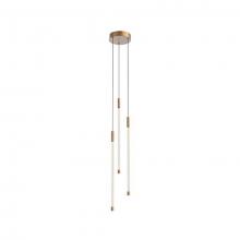 Kuzco Lighting Inc MP75221-BG - Motif 21-in Brushed Gold LED Multi Pendant