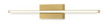 Kuzco Lighting Inc WS18224-BG - Vega Minor 24-in Brushed Gold LED Wall Sconce