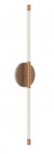 Kuzco Lighting Inc WS74226-BG - Motif 26-in Brushed Gold LED Wall Sconce