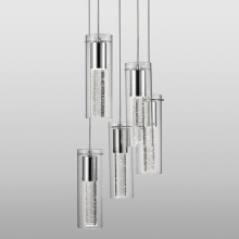 Kuzco Lighting Inc PD4405-CH - MODERN CHROME LED MULTI-LIGHT PENDANT