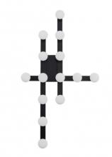 Kuzco Lighting Inc FM63432-BK - Rezz 32-in Black LED Flush Mount