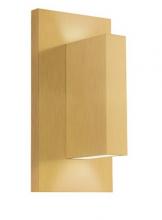 Kuzco Lighting Inc WS22109-BG - Vista 9-in Brushed Gold LED Wall Sconce