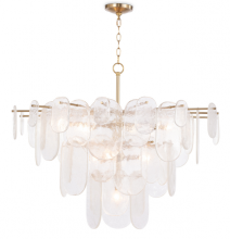 Regina Andrew 16-1434NB - Regina Andrew Echo Chandelier (Natural Brass)