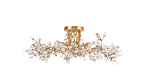 Terracotta Lighting F25108-8 - Ludovica Bloom Flush-mount