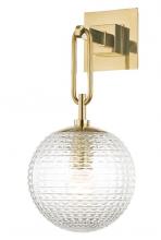Hudson Valley 7101-AGB - 1 LIGHT WALL SCONCE