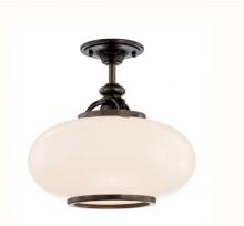 Hudson Valley 9815F-OB - 1 LIGHT SEMI FLUSH