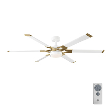 Visual Comfort & Co. Fan Collection 6LFR62RZWBBSD - Loft 62" LED Ceiling Fan