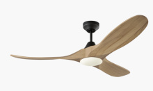 Visual Comfort & Co. Fan Collection 3MAVSM52MBKNHD - Maverick Smart 52 LED - Midnight Black