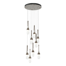 Hubbardton Forge 131100-SKT-STND-05-YJ0434 - Link 9-Light Blown Glass Pendant