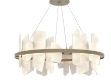 Hubbardton Forge 139668-LED-STND-84-AR - Volterra Circular LED Pendant