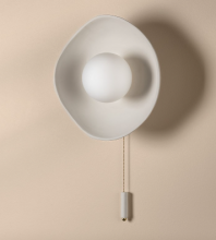 Mitzi by Hudson Valley Lighting H688101-AGB/CMW - Bacia Wall Sconce