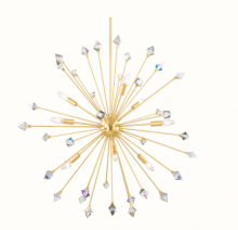 Mitzi by Hudson Valley Lighting H727809-AGB - GENESIS Chandelier