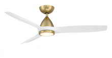 Modern Forms US - Fans Only FR-W2202-54L-SB/MW - Skylark Downrod ceiling fan
