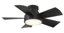 Modern Forms US - Fans Only FH-W1802-38L-MB - Vox Flush Mount Ceiling Fan