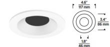 Visual Comfort & Co. Architectural Collection EN3RFB-OW - ENTRA 3" Trim
