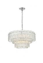 Elegant 1780D21C - Pendant D21" x H11" L6 Chrome