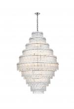 Elegant 1780D36C - Emilia Hang D36"H53.5" E12 L27 Chrome