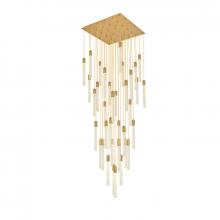 Elegant 2066G42SG - Weston 36 Lights Pendant in Satin Gold