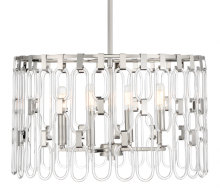 Minka George Kovacs P5384-613 - CHARMING - 4 LIGHT SEMI-FLUSH & PENDANT