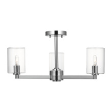 Visual Comfort & Co. Studio Collection 7764203C-05 - Fullton Three Light Semi-Flush Mount