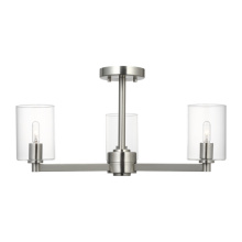 Visual Comfort & Co. Studio Collection 7764203C-962 - Fullton Three Light Semi-Flush Mount