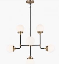 Visual Comfort & Co. Studio Collection 3187908-848 - Cafe Eight Light Small Chandelier