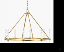 Visual Comfort & Co. Studio Collection CC1458BBS - Marston Large Chandelier