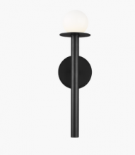 Visual Comfort & Co. Studio Collection KW1001MBK - Nodes Sconce
