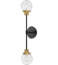 Hinkley 40692BK - Large Two Light Sconce
