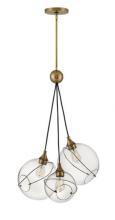 Hinkley 30304HBR - Large Three Light Pendant