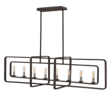 Hinkley 4818DZ - Medium Eight Light Linear