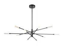 ELK Home 85038/LED - Light Streak 55.5'' Wide 10-Light Chandelier - Matte Black