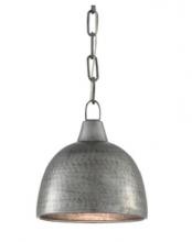 Currey 9000-0426 - Earthshine Small Steel Pendant